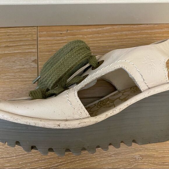 Fly LONDON-YLVA LACE UP LEATHER SANDALS - Picture 6 of 11